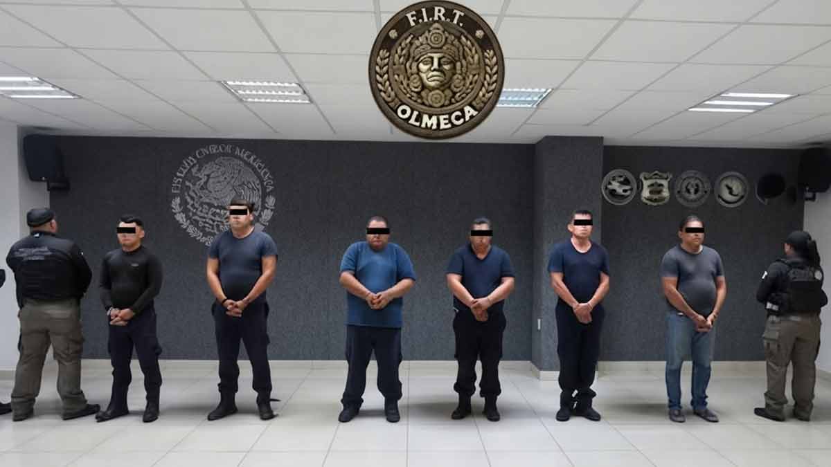 Detienen a seis policías de Tabasco por presunto secuestro y extorsión