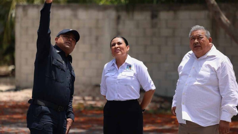 Instalamos nuevos puntos de monitoreo inteligente para fortalecer la seguridad en Puerto Morelos: Blanca Merari