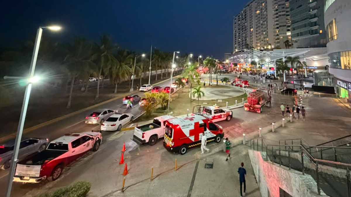 Operativo de emergencia provoca evacuación en Plaza Las Américas de Cancún