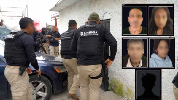 Serie de cateos simultáneos dejan cinco detenidos en Querétaro