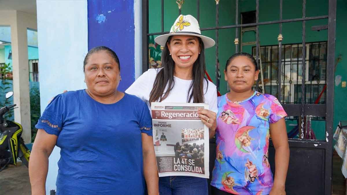Marybel Villegas respalda reforma de Claudia Sheinbaum para proteger a la niñez de los riesgos de la tecnología