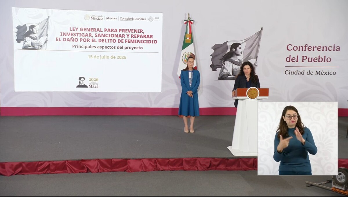 Va Ley contra feminicidio; penas de hasta 70 años