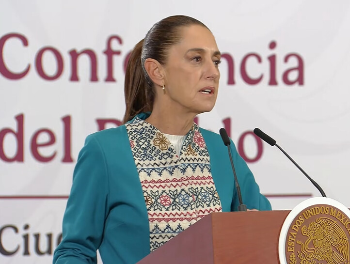 La presidenta Claudia Sheinbaum pidió de plazo un mes para hablar abiertamente del tema Calica en Playa del Carmen.
