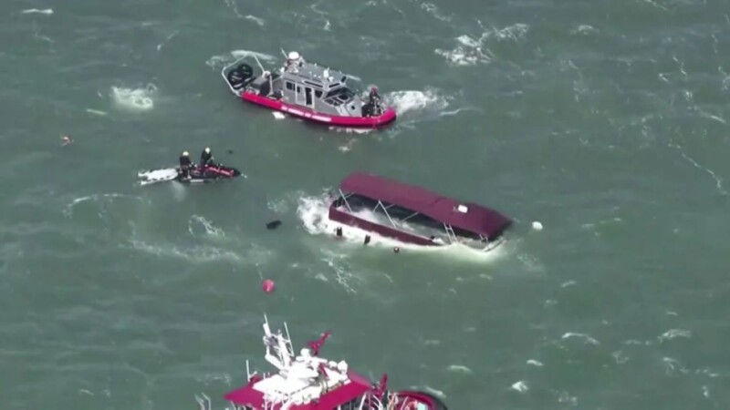 Un muerto y tres desaparecidos tras el naufragio de una embarcación cerca de San Francisco EE. UU.