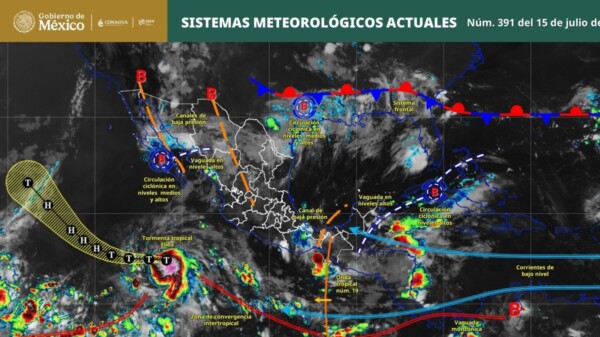 Pronóstico del clima en Quintana Roo para hoy miércoles 15 de julio 2026
