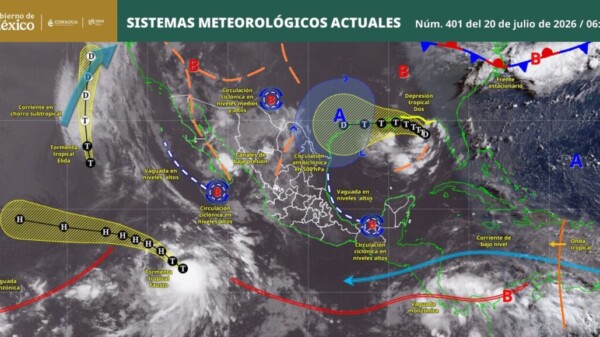 Pronóstico del clima en Quintana Roo para hoy lunes 20 de julio 2026