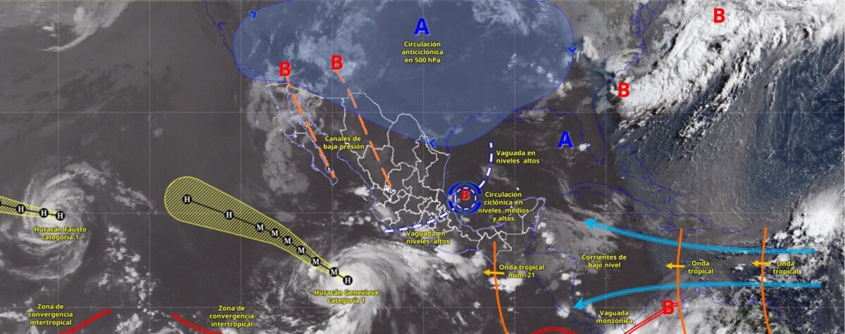 Pronóstico del clima en Quintana Roo para hoy domingo 26 de julio 2026