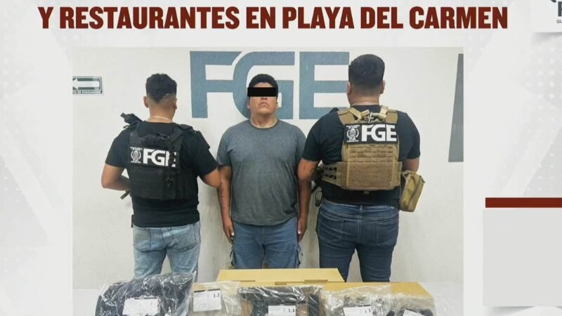 Desarticulan en Playa del Carmen célula delictiva de 'El Kilo', ligada a extorsión, ataques armados y homicidios