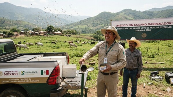 Liberan primer lote de moscas contra el gusano barrenador