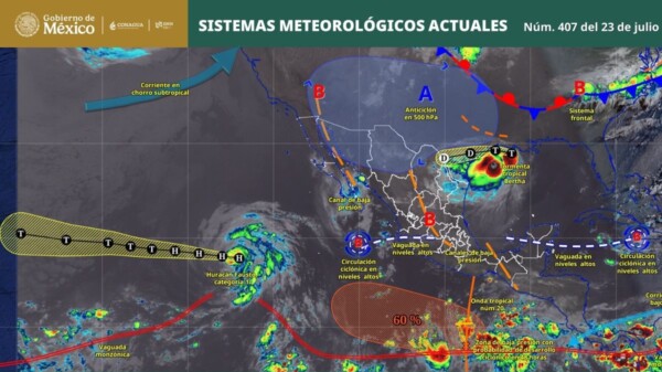 Pronóstico del clima en Quintana Roo para hoy jueves 23 de julio 2026
