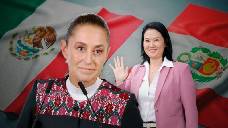 Sheinbaum y Fujimori dispuestas a reanudar relación México-Perú