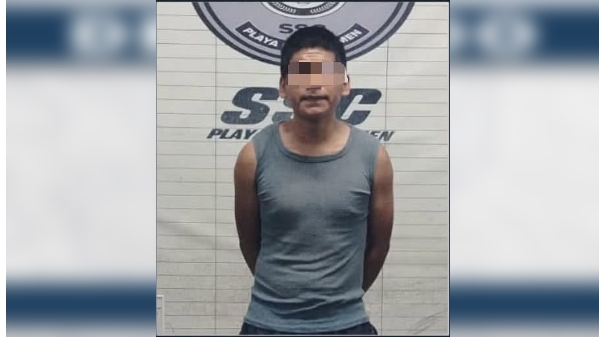 Detienen a un sujeto señalado por presuntas lesiones tras riña en la colonia Colosio de Playa del Carmen