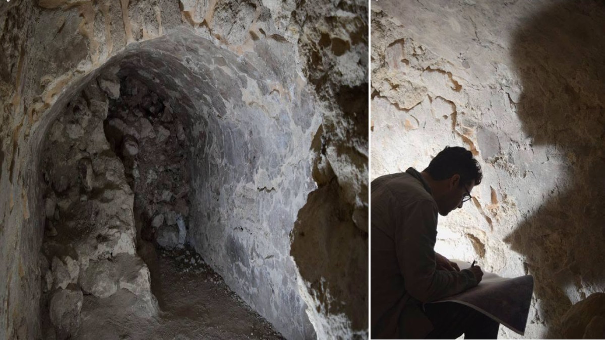 Antes de la escritura clásica: hallan evidencia temprana de un signo calendárico en mural de Calakmul