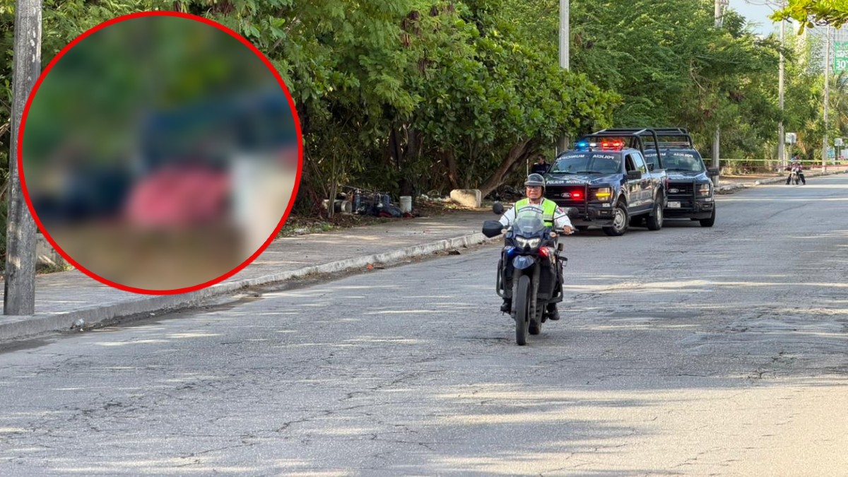 Abandonan cuerpo con huellas de violencia en la Supermanzana 74 de Cancún