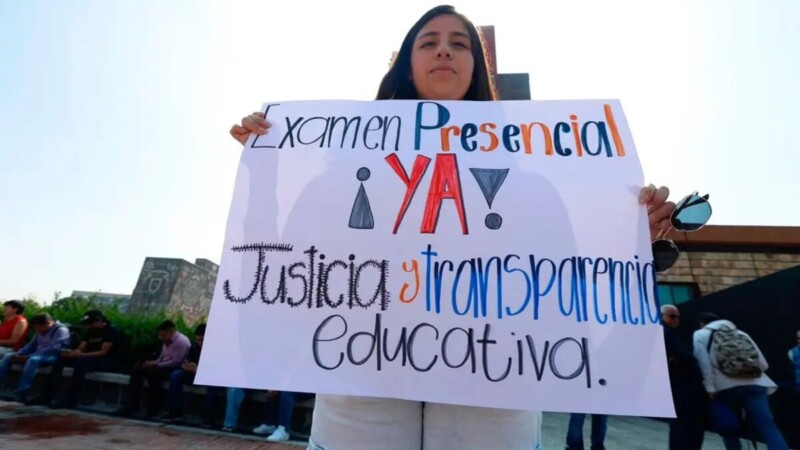 UNAM aplicará examen de control presencial de ingreso