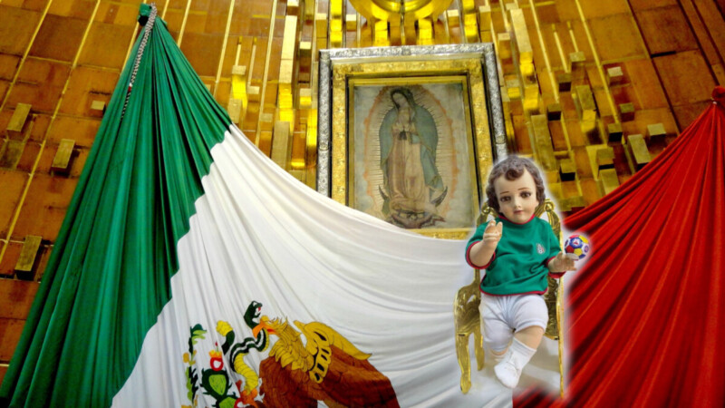 Fe y futbol convergen en México, esperando un milagro