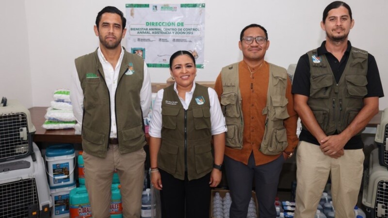 Fortalece Blanca Merari campañas de esterilización con entrega de insumos y equipo para Bienestar Animal