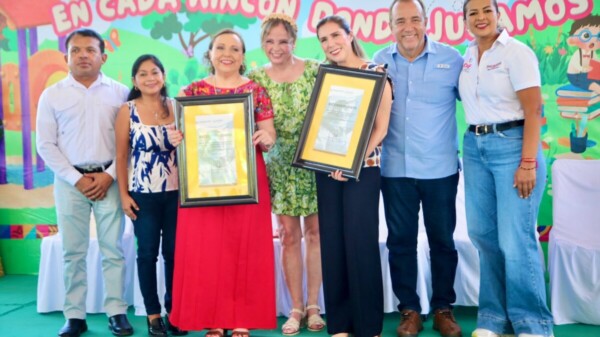Gobierno de México reconoce al Gobierno de Atenea por sus políticas públicas en favor de la niñez de Isla Mujeres