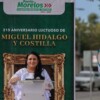 Encabeza Blanca Merari ceremonia cívica por el 215 aniversario luctuoso de Miguel Hidalgo y Costilla