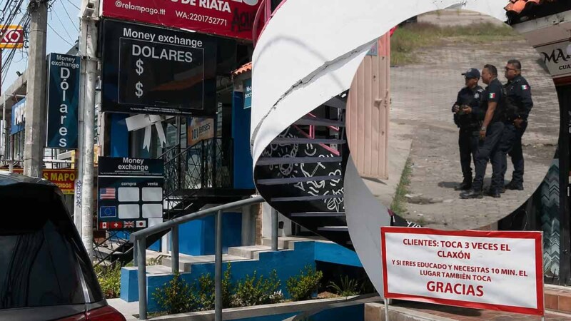 Como en "La Casa de papel" ladrones logran millonario robo en casa de cambio de Puebla