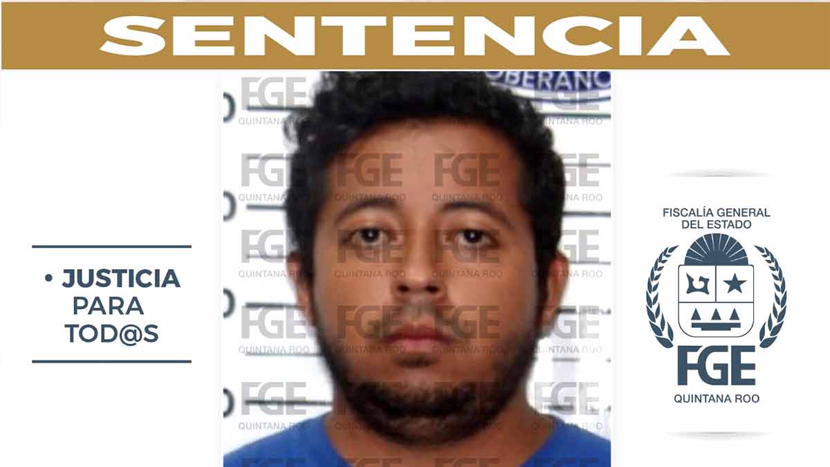 Condenan a 41 años de prisión a feminicida en Playa del Carmen