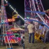 Caída de cabina de teleférico genera alarma en la Feria de Ciudad del Carmen