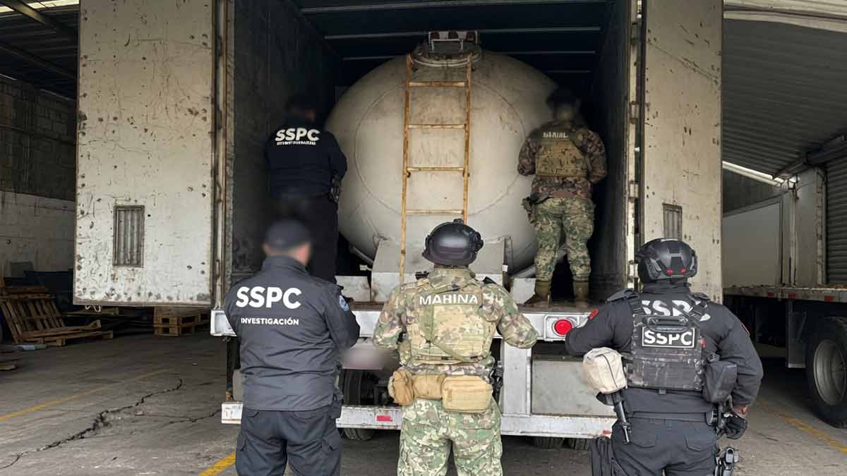 Desmantelan dos células dedicadas al robo de Gas LP en el Estado de México