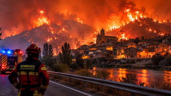 Incendios por nueva ola de calor arrasan España