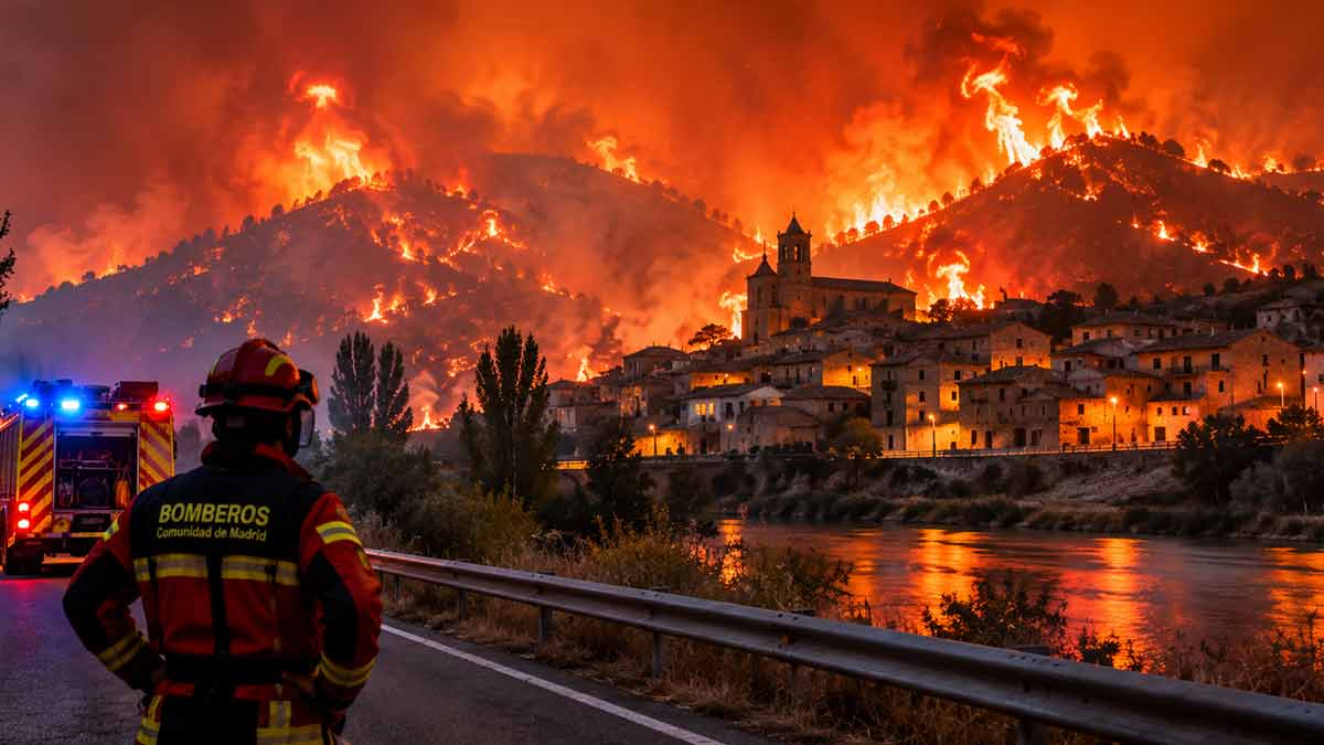 Incendios por nueva ola de calor arrasan España