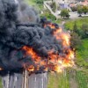 Explosión de pipa obliga al cierre total de la carretera México-Veracruz