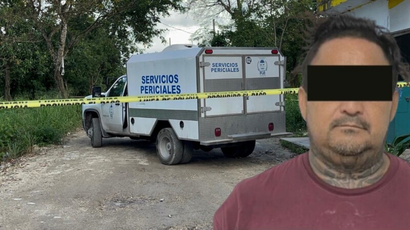 Capturan en Yucatán a presunto implicado en un feminicidio en la colonia México de Cancún