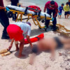 Movilizan a cuerpos de emergencia por hallazgo de un hombre en Playa del Niño