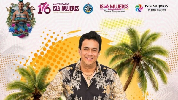 Nelson Kanzela y La Casetera amenizarán las Fiestas de Fundación de Isla Mujeres 2026