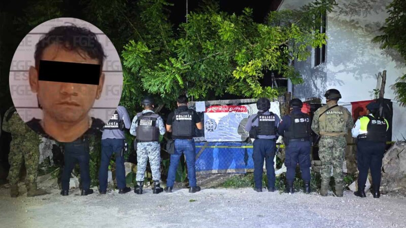 Operativo de cateos en Quintana Roo dejan un detenido y decomiso de drogas