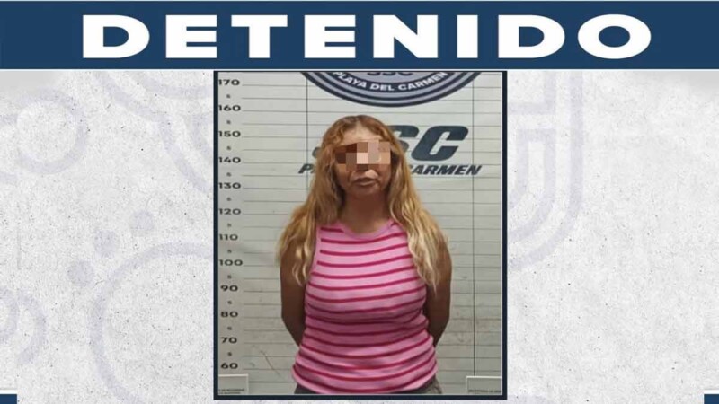 Capturan a presunta pirómana en Puerto Aventuras
