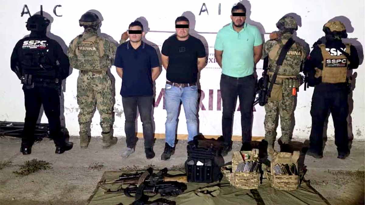 Marinos abaten a diez presuntos sicarios en Sinaloa durante enfrentamiento