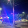 Atienden a persona lesionada por una caída en calles de la Supermanzana 23 de Cancún