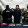 Capturan a un sujeto con 124 bolsas de presuntas drogas en Misión del Carmen en Playa del Carmen