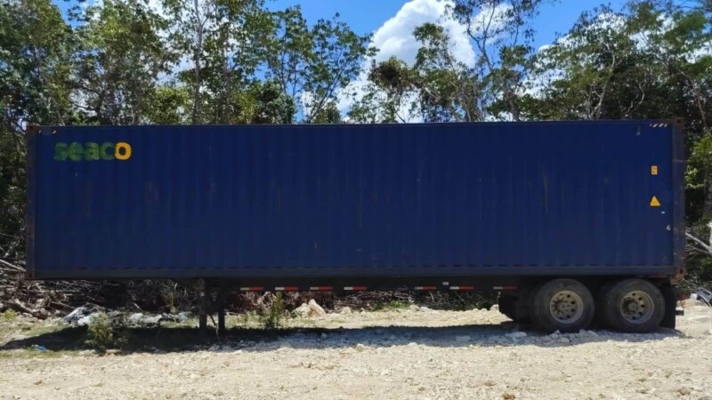Localiza la Policía de Cancún un contenedor con reporte de robo