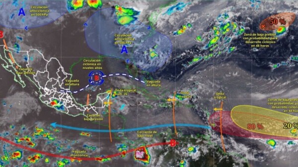 Pronóstico del clima en Quintana Roo para hoy miércoles 12 de agosto 2026