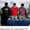 Detienen a dos hombres con presunta mariguana en la colonia irregular Tierra y Libertad