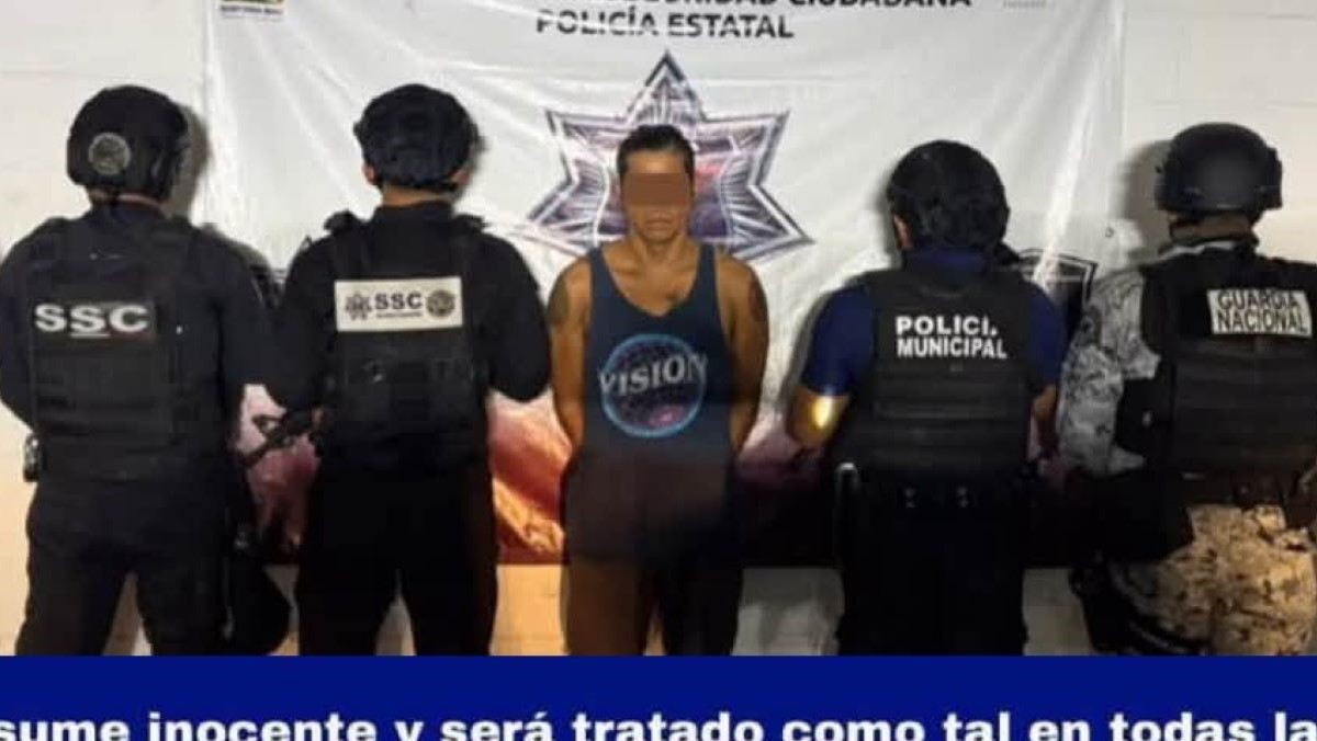 Detienen en Cozumel a hombre que conducía un vehículo con reporte de robo
