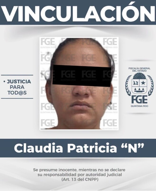 Claudia Patricia “N” fue vinculada a proceso por su probable participación en los delitos de violencia familiar, lesiones calificadas y tortura, en agravio de su hija, una niña de ocho años.