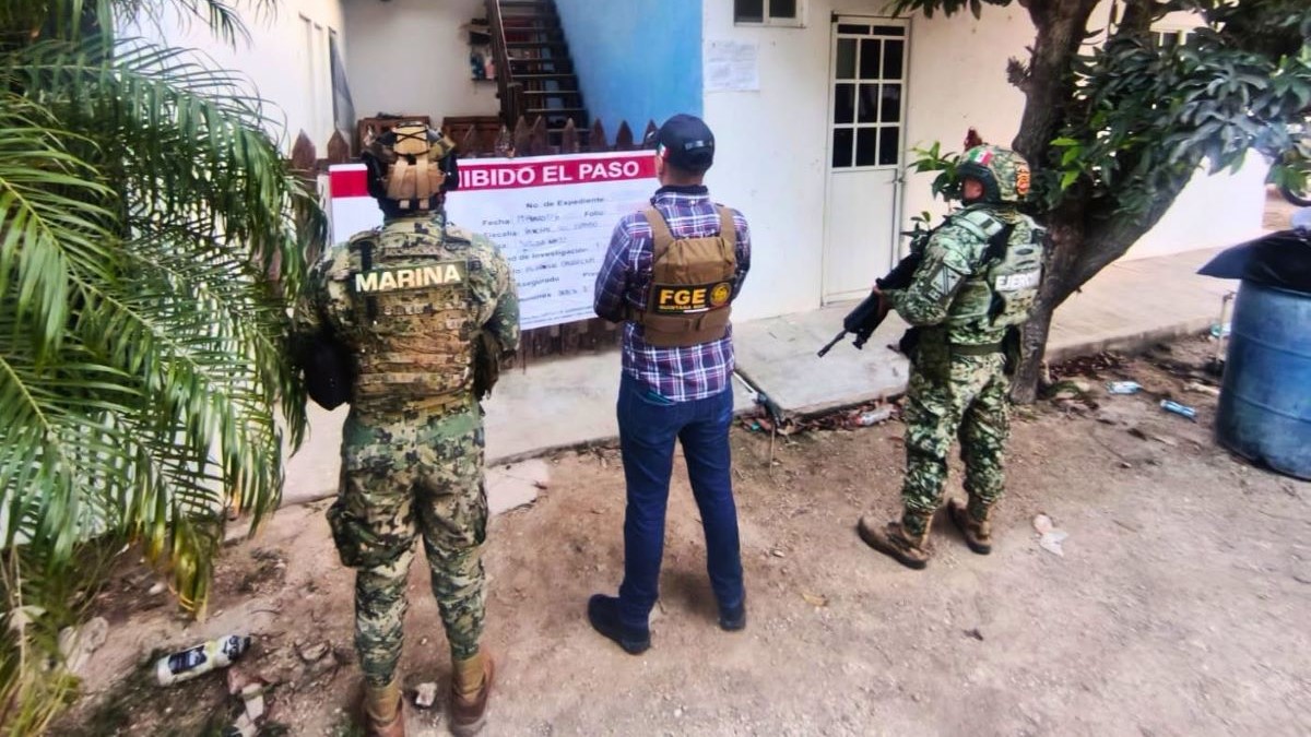 Cateos en Chiquilá y Solferino dejan armas, granadas y un invernadero con plantas de marihuana asegurados