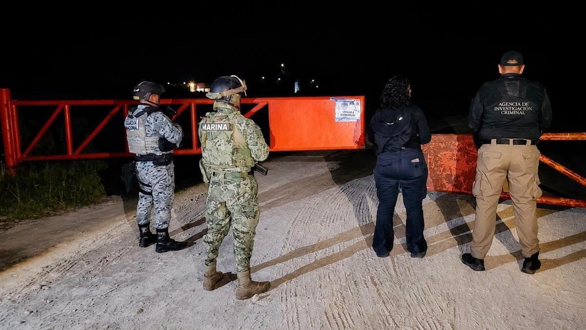Aseguran avioneta, combustible y armas durante cateo en un rancho de Champotón