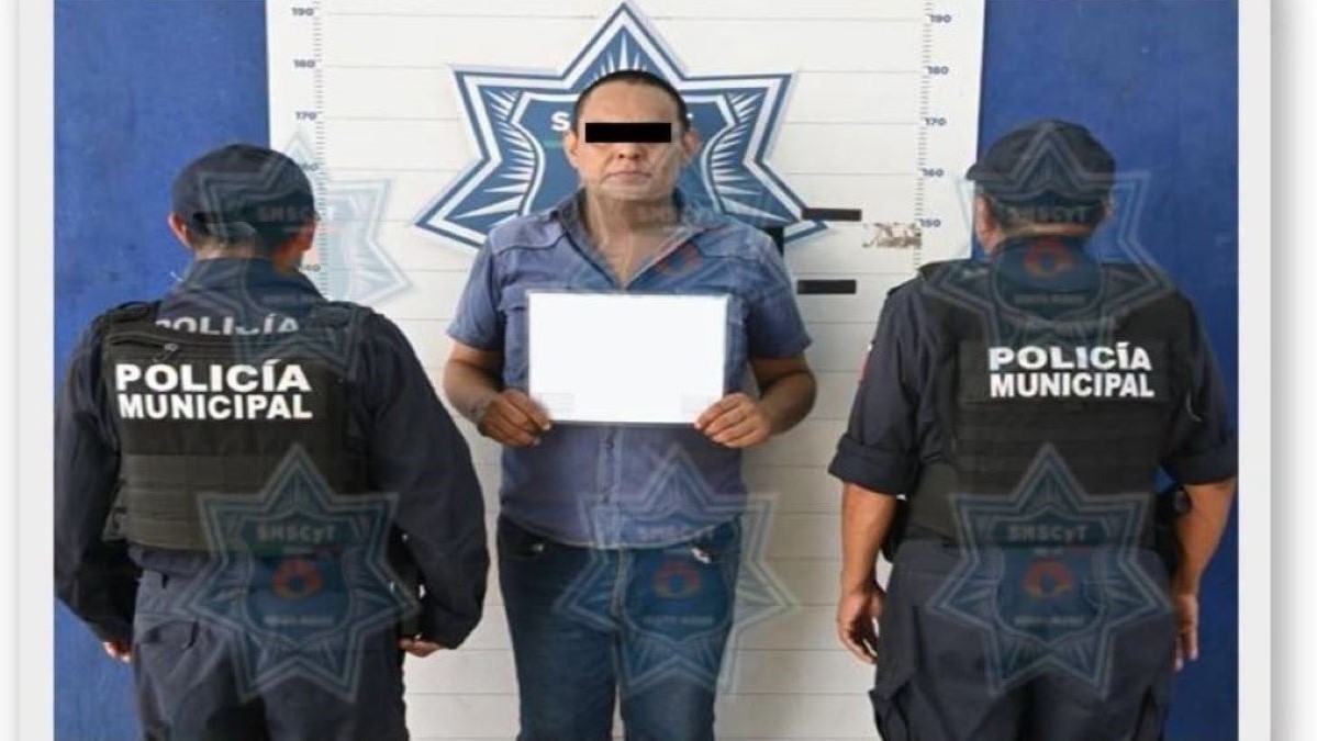 Detienen en la Supermanzana 102 a sujeto relacionado con el delito de pederastia