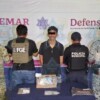 Detienen a joven con presunta droga y arma de fuego en la Supermanzana 233 de Cancún