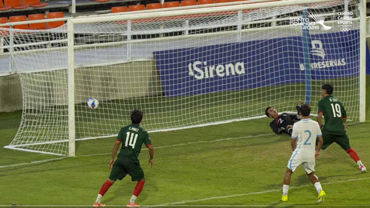 México Sub-23 golea a Guatemala y avanza a semifinales en Santo Domingo 2026