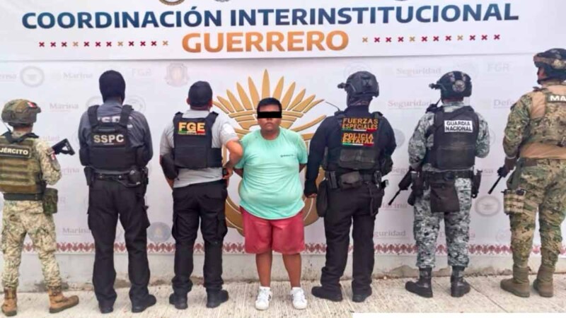 Operativo en Acapulco culmina con captura de "El choco" jefe de plaza de "Los Rusos"
