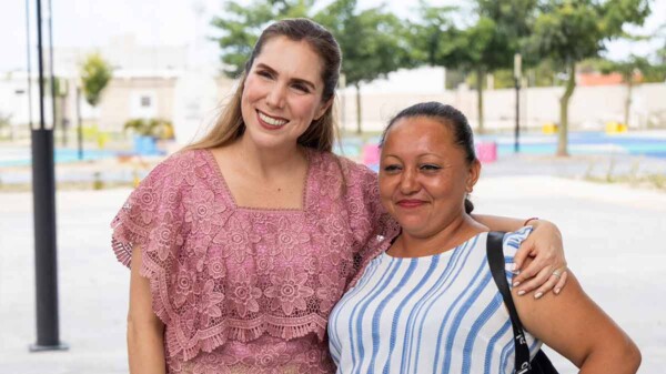Plaza Ejidatarios se consolida como punto de convivencia familiar en Ciudad Mujeres